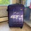 Rockland Purple Hard Shell Suitcase
