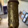 World War I Trench Art Shell Lamp With Wood Base - 3