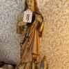 Sacred Heart Jesus and Virgin Mary Statues with Rosary - 9