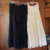 Two Bohemian Tiered Maxi Skirts