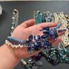 Lot of Beaded and Chain Costume Jewelry - 2