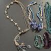 Lot of Beaded and Chain Costume Jewelry - 3