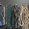 Lot of Beaded and Chain Costume Jewelry - 4