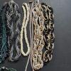 Lot of Beaded and Chain Costume Jewelry - 5