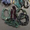 Lot of Beaded and Chain Costume Jewelry - 6