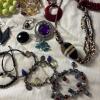 Beaded Costume Jewelry Necklaces and Bracelets, One Napier - 7