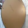 Oval Wall Mirror With Green Frame - 4