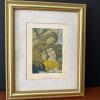 Framed Teste di Giovinette Art Print in Gold Frame