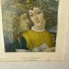 Framed Teste di Giovinette Art Print in Gold Frame - 2