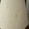Blue and White Pottery Table Lamp with Pierced Shade - 2