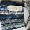 Women's Fabric Shoulder Bags, Mixed Pattern - 2