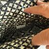 Women's Fabric Shoulder Bags, Mixed Pattern - 9