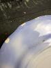 Antique Flow Blue Plates in Victorian Style - 16