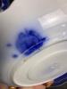 Antique Flow Blue Plates in Victorian Style - 18