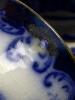Porcelain Blue Transferware Dinnerware - 7
