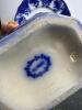 Porcelain Blue Transferware Dinnerware - 16