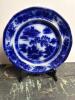 Ironstone Plate in Blue Willow-Style Manilla Pattern