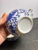 Blue and White Porcelain Teacups in Chinese-Style Motif - 4