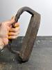 Antique Cast Iron Smoothing Iron with Twisted Handle - 3