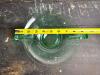 Green Uranium Glass Handled Bowl in Art Deco Style - 3