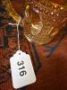 Carnival Glass Pitcher in the Manner of Early American Pattern Glass - 5