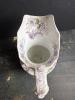 Victorian-Style Stone China Pitcher and Basin Set, Lily Pattern - 3