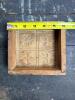 Antique-Style Wooden Butter Mold Press with Flower Motif - 3
