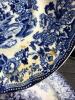 Blue and White Staffordshire-Style Teapots and Plates - 3