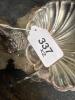 Silver Plated Shell Form Double Server with Handle, Hong Kong - 5
