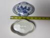 Chinese Blue and White Porcelain Trinket Box, Cup, and Candleholder - 3