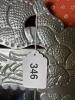 Embossed Tin Framed Mirror in Folk Art Style - 5