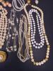 Costume Pearl Necklaces and Earrings Including Richelieu - 3