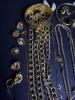 Assorted Costume Jewelry in Gold-Tone and White Styles - 3