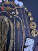 Assorted Costume Jewelry in Gold-Tone and White Styles - 6
