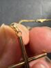 14K Gold Chains, Earring, and Cross Pendant - 3