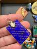 Hand-Painted Ceramic Brooch with Building Scene - 7