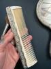 Silver Plated Vanity Brush, Comb, Mirror, and Grooming Set - 3