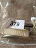 Silver Plated Vanity Brush, Comb, Mirror, and Grooming Set - 11