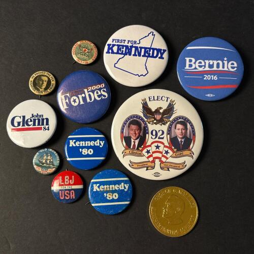 Vintage & Modern Political Campaign Buttons