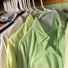 Women's Clothing Lot: Shirts, Tops, Jackets, Skirts, and Pants - 9
