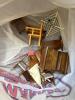 Handcrafted Wooden Dollhouse With Assorted Miniature Furniture - 8