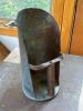 Antique Metal Coal or Ash Scoop with Wooden Handle
