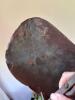 Antique Metal Coal or Ash Scoop with Wooden Handle - 3
