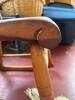 Antique Windsor-Style Wooden Rocking Chair - 6