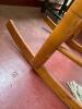 Antique Windsor-Style Wooden Rocking Chair - 8