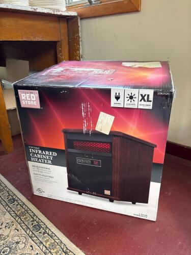 Red Stone Portable Infrared Cabinet Heater