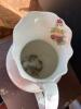 Victorian-Style Floral Wash Basin and Pitcher Set - 7
