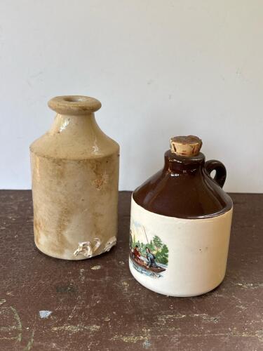 Small Stoneware Crocks