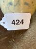Decorative Stoneware Pear with Metal Leaf Finial - 5