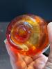 Hand-Blown Amberina-Style Art Glass Vase - 3